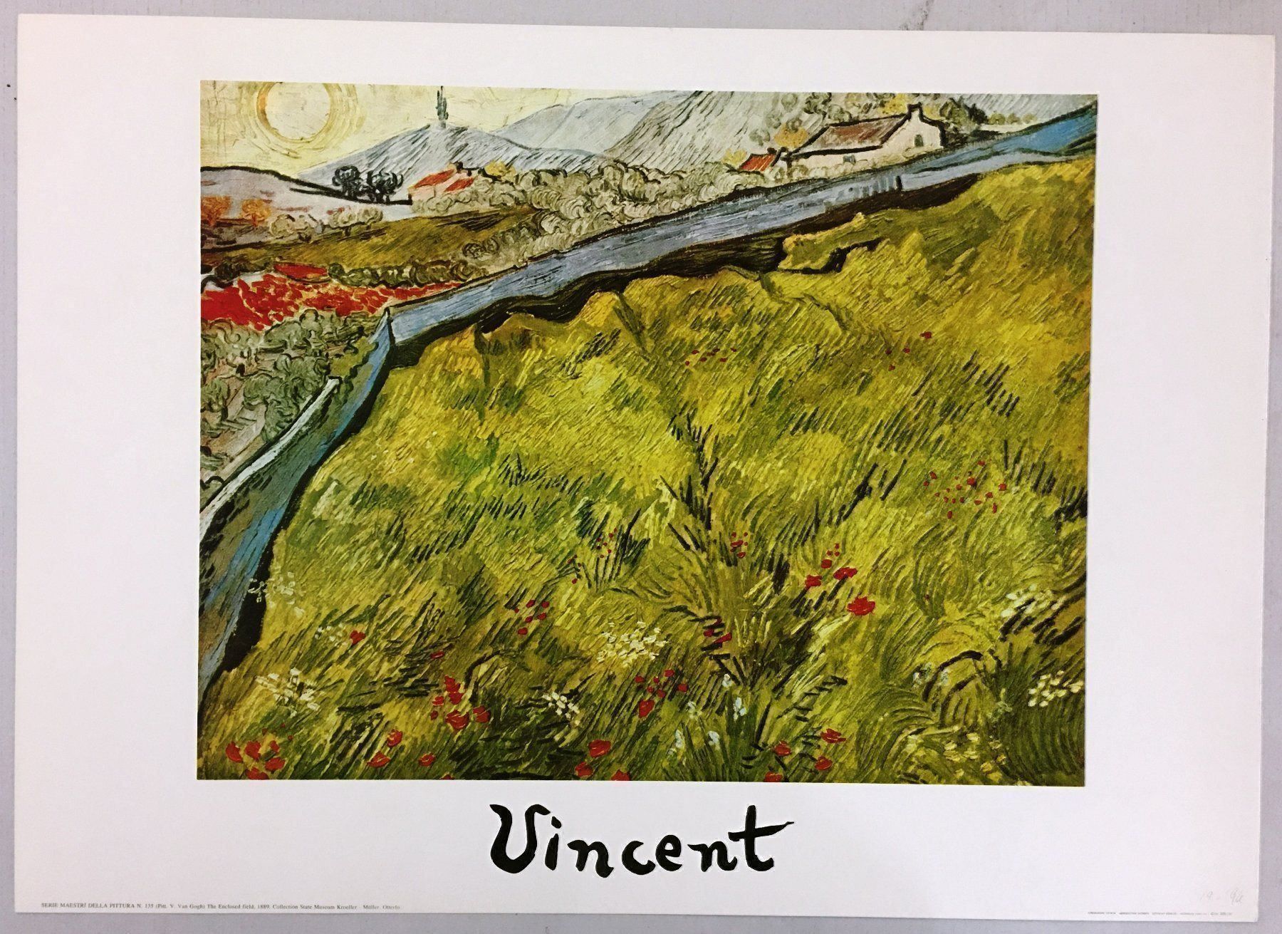 Poster & Bilder: Kunstdruck V. van Gogh / 70 x 50cm – Gebraucht aus Oftringen von Vucki