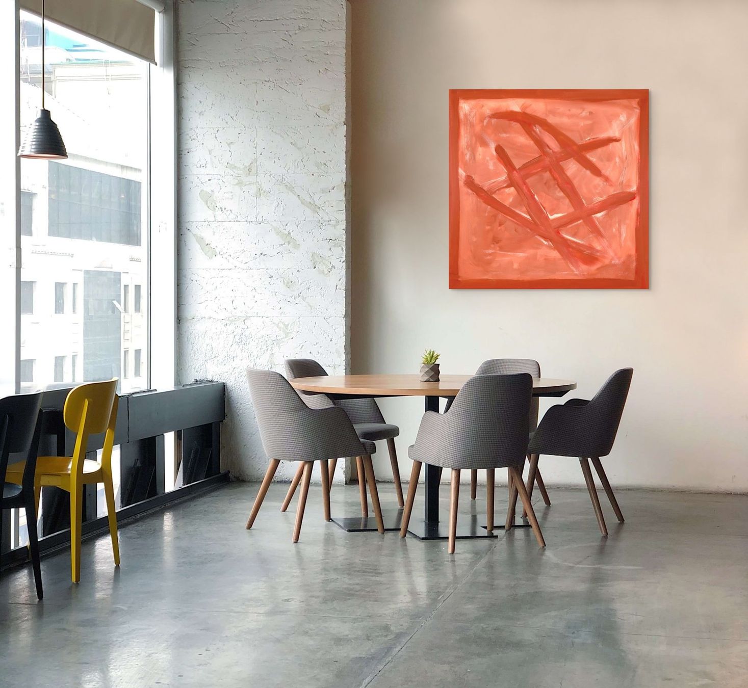 Gemälde: Gemälde "BIRDS IN RED" – Neu (gemäss Beschreibung) aus Zug von event_more 2