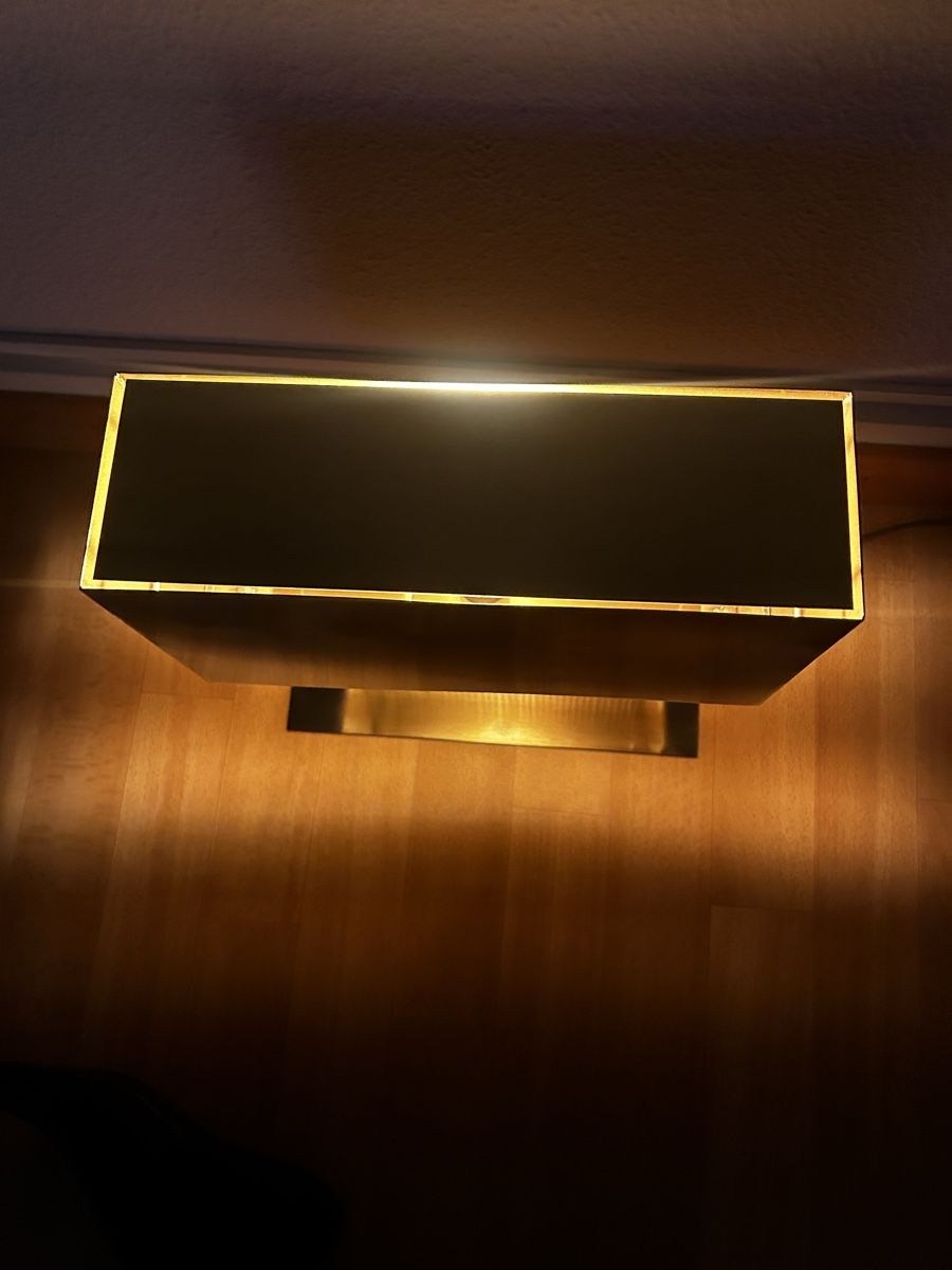 Lampen: Goldene Metall Tischlampe – Neu (gemäss Beschreibung) aus  von  1