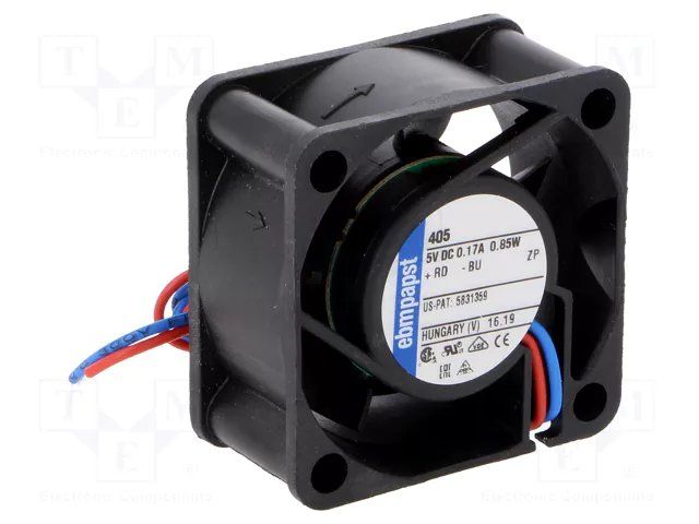 Elektronikbauteile: 3x Lüfter ebmpapst 0.85W – Gebraucht aus Büron von Restposte