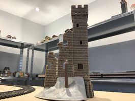 Ruine f. Modelleisenbahn N
