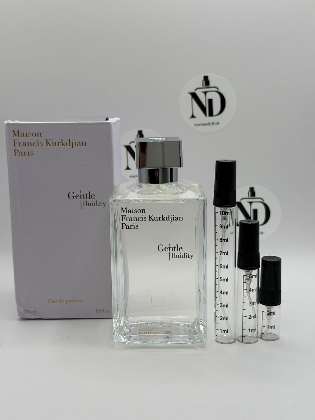 Kurkdjian Profumi & Eau de Toilette: MFK Gentle Fluidity Silver 2ml Probe Abfüllung – Nuovo (secondo la descrizione) da Rünenberg venduto da Alina_nischenduft
