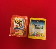 Panini Fussball WM Sticker Packs 2010 + 2014 ungeöffnet