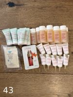 Lot de miniatures Clarins, Embryolisse. Lot de 17 pcs