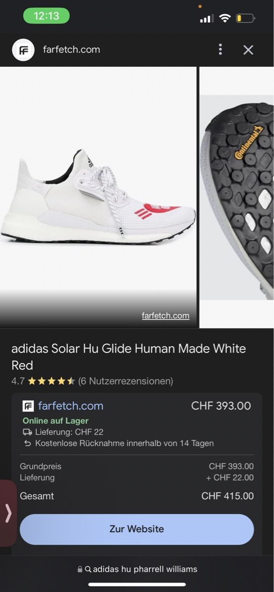 Adidas Scarpe da uomo: Adidas Human Race NMD (GR.42) – Nuovo (secondo la descrizione) da Dietikon venduto da jagamel 3