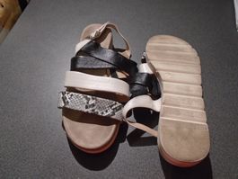 Sandalen Grösse 37, Caprice, verschieden farbige Riemen