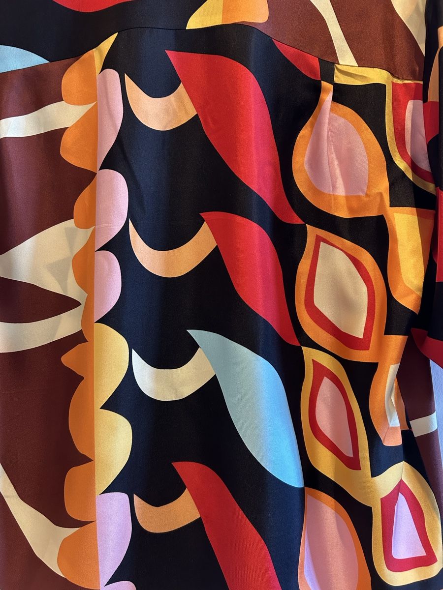Sandro Camicette: Sandro x Louis Barthélemy Bluse & Shorts – Usato da Aeugst am Albis venduto da schatzkistee 5