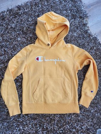 Champion Hoodie, Gr. M, Top Zustand, gelb