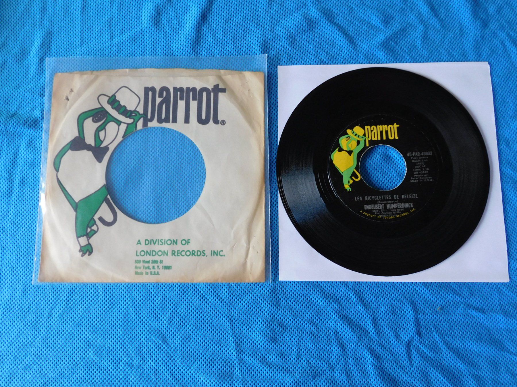 Schallplatten: Engelbert Humperdinck – Les Bicyclettes De Belsize – Gebraucht aus Emmenbrücke von lamorak