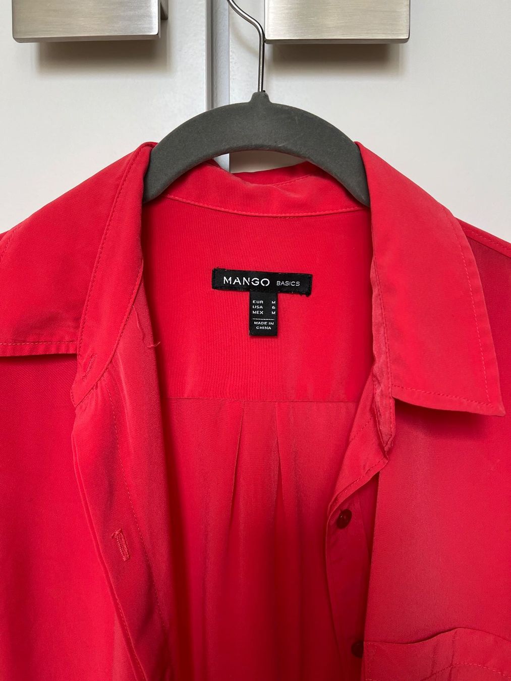 Mango Camicette: Mango Bluse, Gr. M, rot – Usato da Wallisellen venduto da kar_6vlq 2