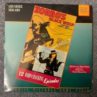ZORRO'S Black Whip - LASER DISC - Englisch Orig.