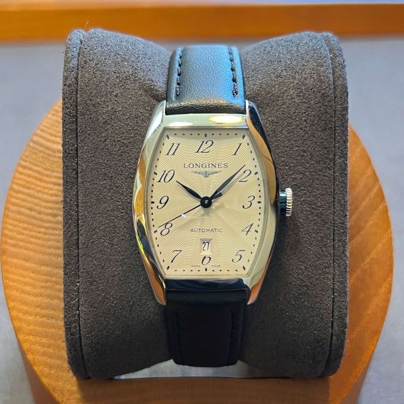 Longines Orologi: Longines Evidenza Automatic Date L2.142.4 – Usato da Carouge GE venduto da Watchaser