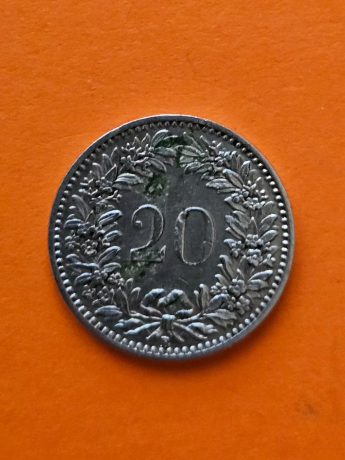 Toutes les monnaies: 20 Rappen 1919 ss – D'occasion à Hinwil par Bell1894 1