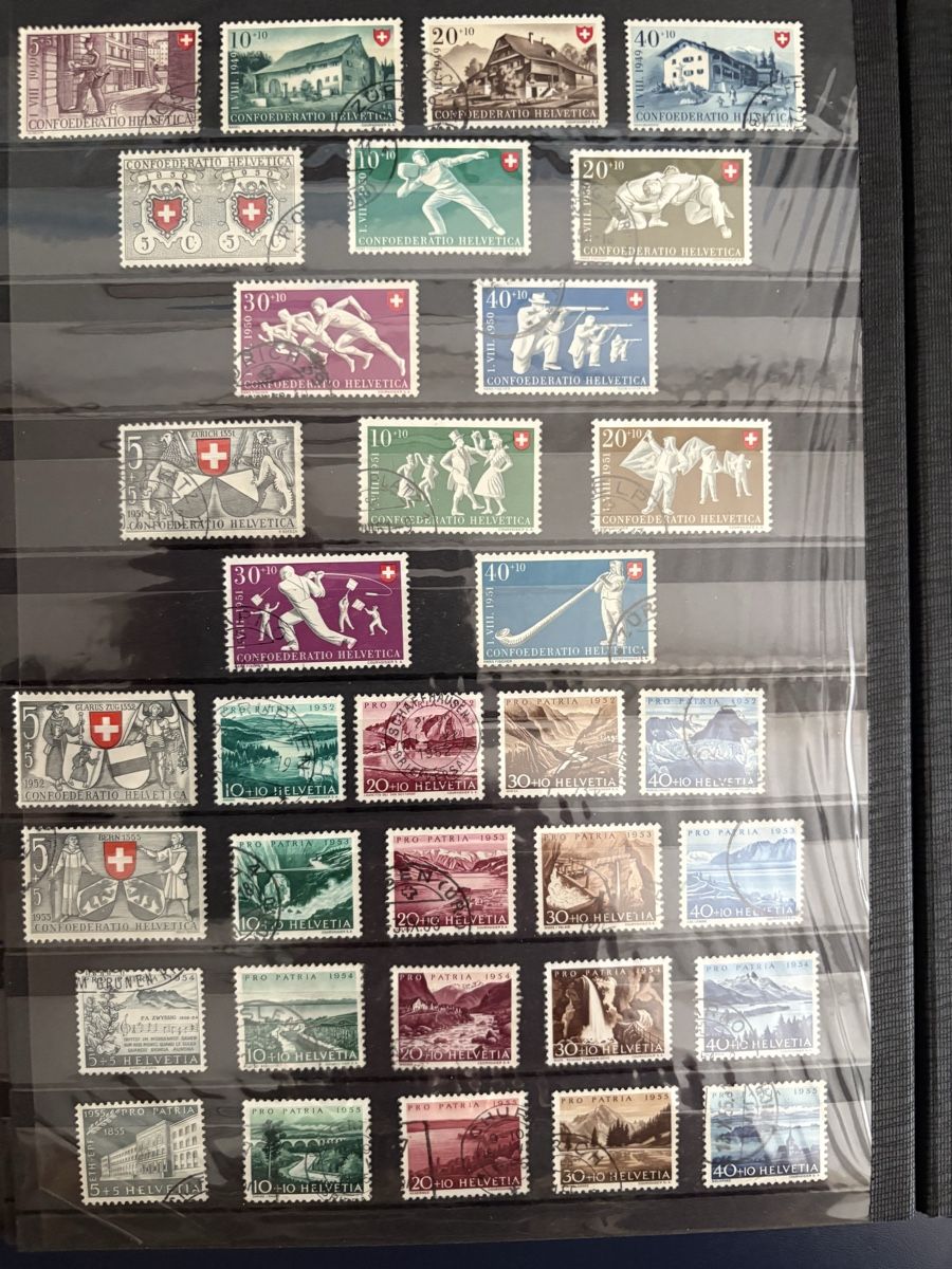 Tous les timbres: Pro Patria 1949-1964 – D'occasion à Steckborn par heg_sd2b