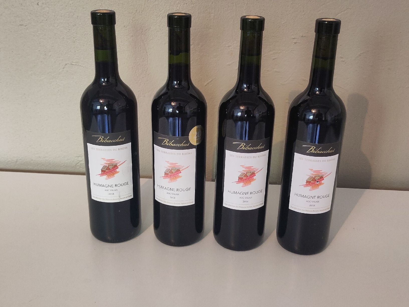 Wein: 4 FL. "Humagne Rouge" AOC Valais 2018 – Neu (gemäss Beschreibung) aus Basel von Morgenmuffel