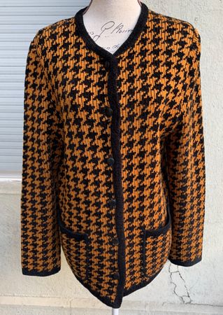 Superbe veste jaquette DEVERNOIS vintage 22%laine t.42