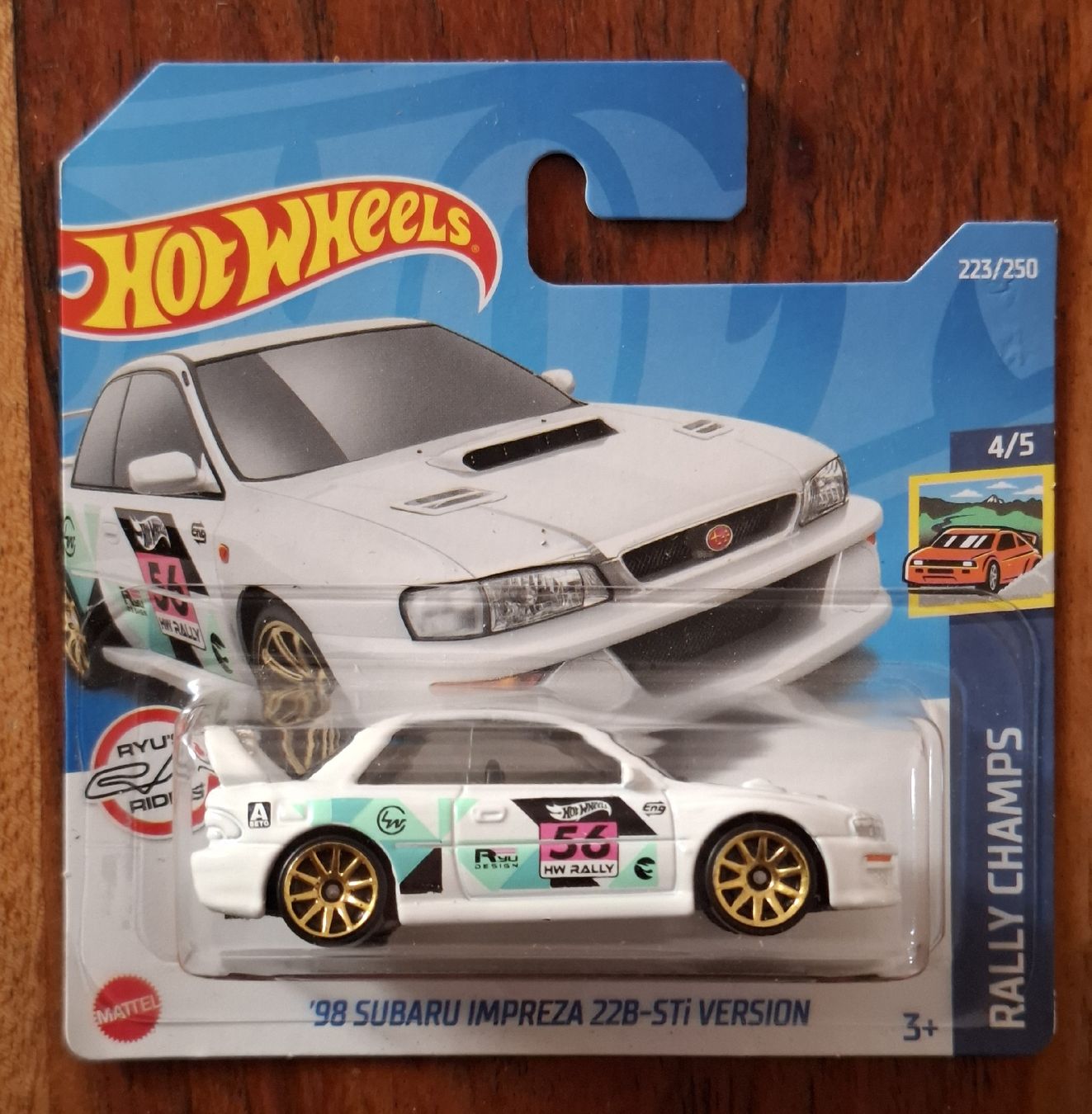 Hot Wheels Modellini d'auto: HOT WHEELS '98 SUBARU IMPREZA 22B STi VERSION / TH 2022 – Usato da Reinach BL venduto da vwbora75