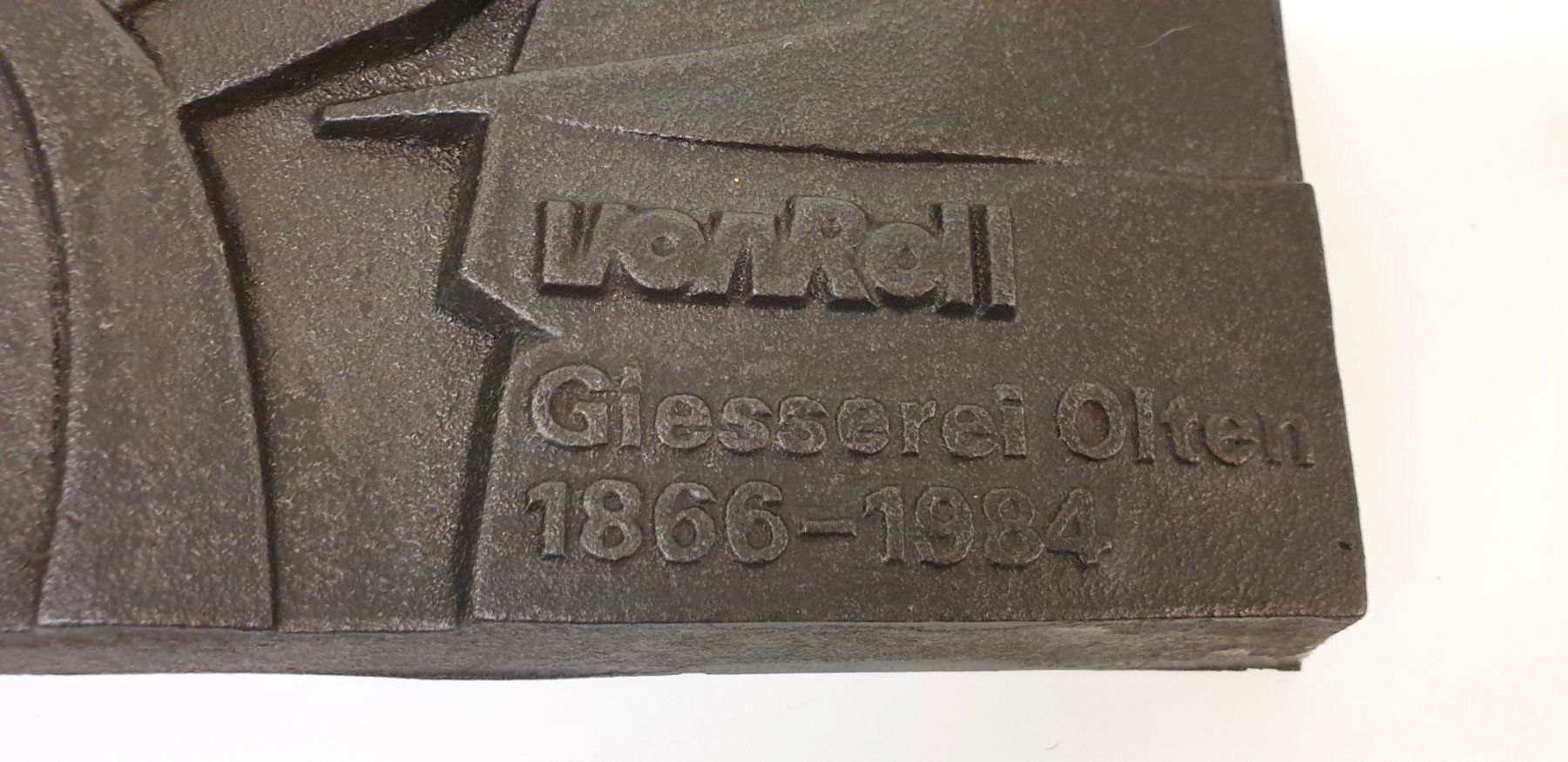 Sculture & Statue: Gusseisenrelief von Roll – Usato da Emmen venduto da Brockofsky 1