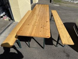 Festbankgarnitur 60cm, wie Neu