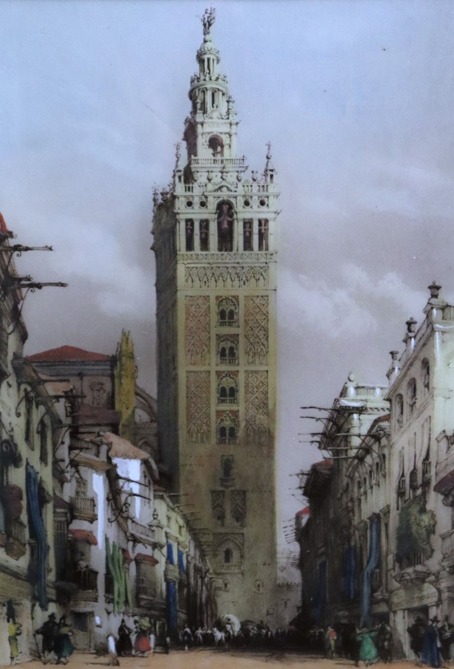 Grafica & Litografie: David Roberts 1796-1864, kolorierte Lithographie. – Usato da Zug venduto da Kunst-Fundgrube 1