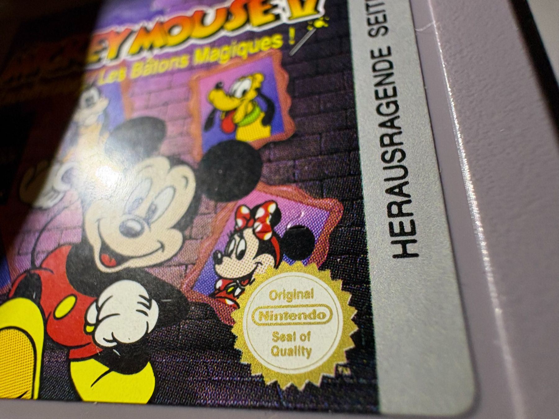 Nintendo Giochi: Mickey Mouse V 5 - Nintendo Game Boy - FRG Modul – Usato da Zürich venduto da VintagePalace 1