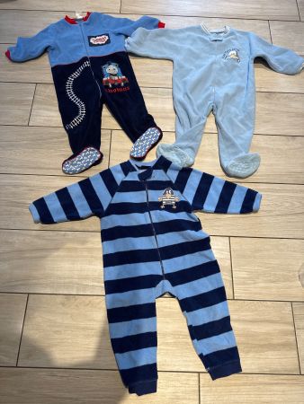 Jungs Pijama Overalls Set Gr 92-104 schön warm