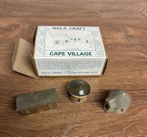 Nala Craft Cape Village Keramikhäuser Lesotho Afrika Deko...