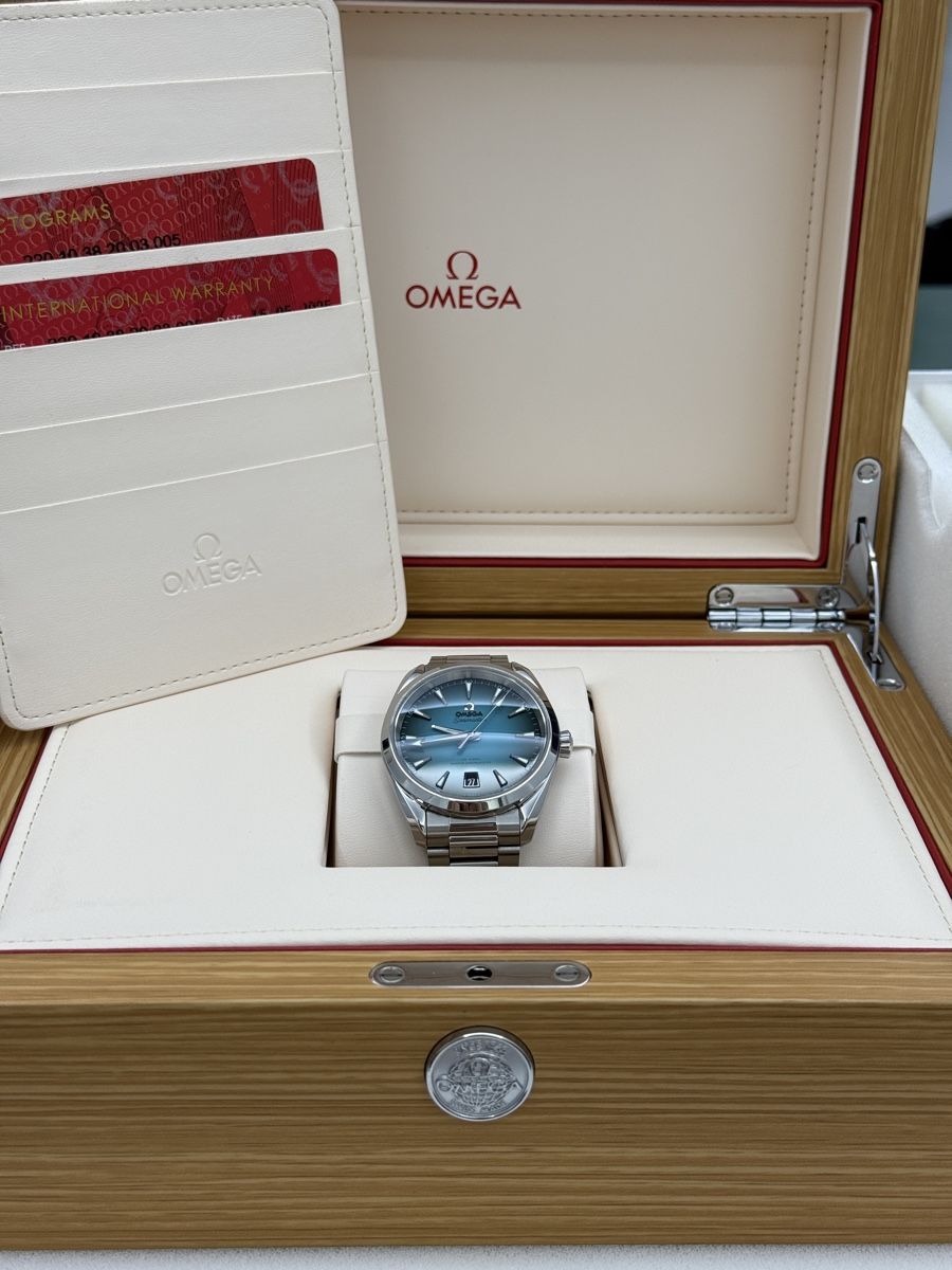 Omega Orologi: Omega Seamaster Aqua Terra Blue – Usato da Zürich venduto da watchdealer-24 5