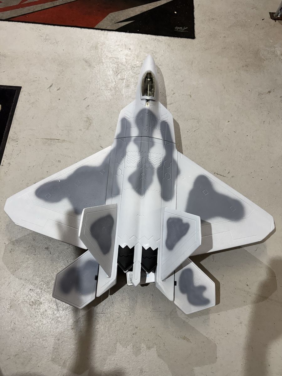 Modellismo RC: Rc F-22 90mm EDF – Nuovo (secondo la descrizione) da Bettwiesen venduto da timmy.turner
