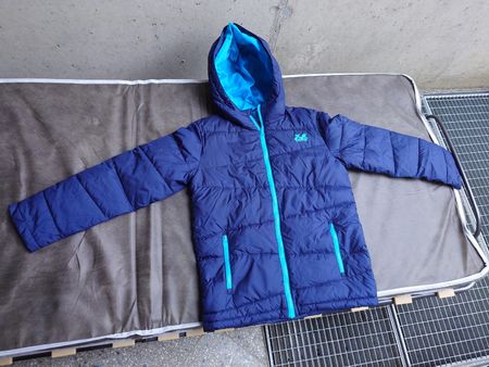 Steppjacke Übergansjacke in blau in der Grösse 152/158
