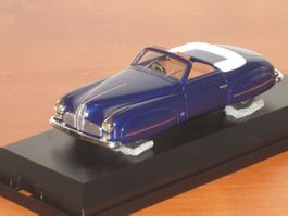 Nickel Delahaye 135MS cabriolet Ghia-Aigle 1/43