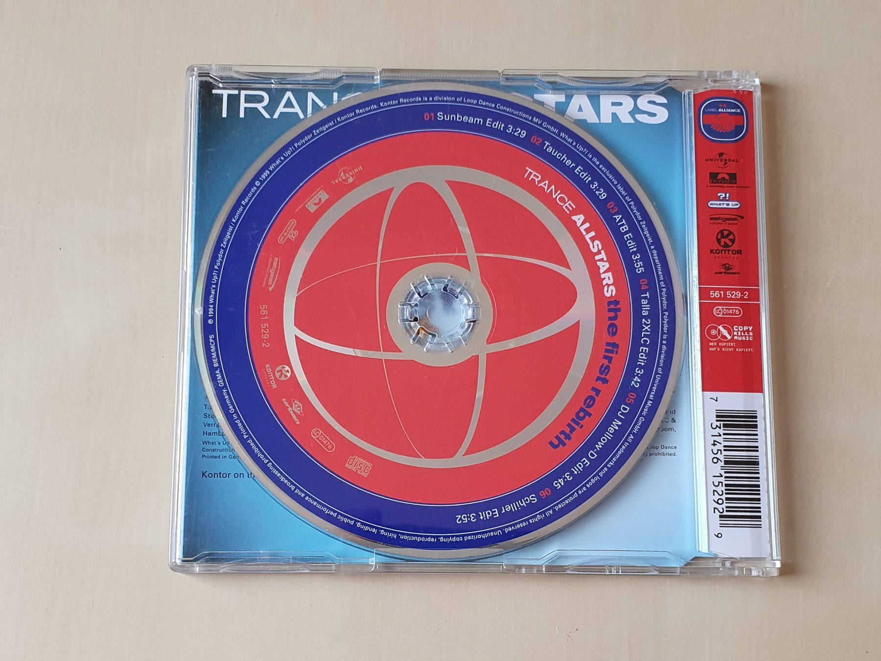 CD: Trance Allstars the first rebirth – Usato da Stansstad venduto da collectorsshop 1