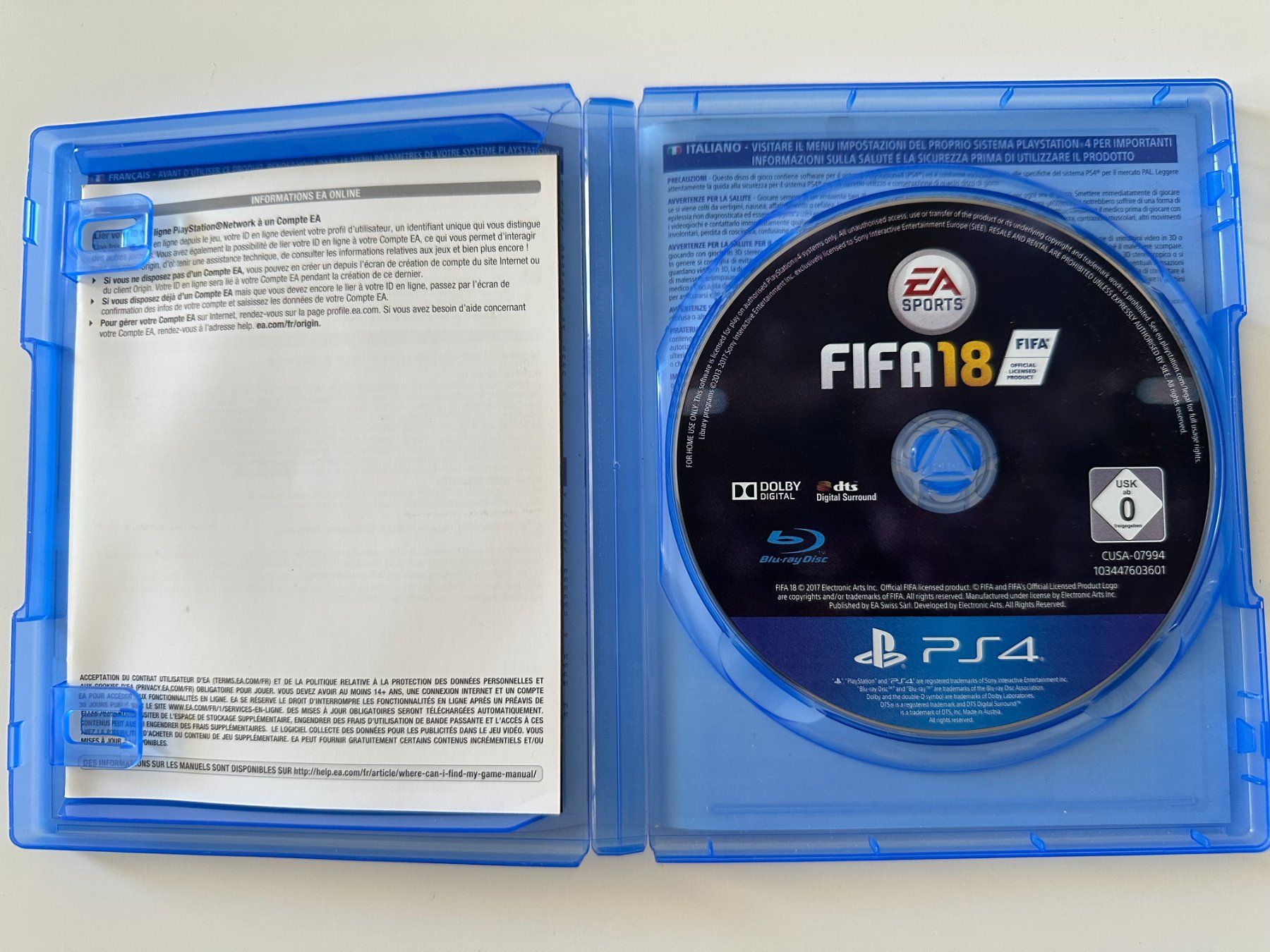 Sony Jeux: FIFA 18, Sony Playstation 4, PS5 – D'occasion à Couvet par nay_prh5 1