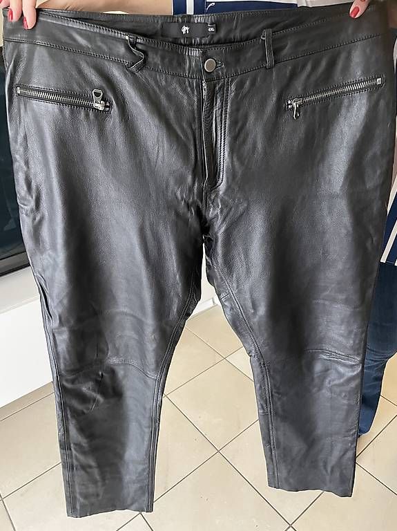 Pantaloni: Pantaloni pelle vera  – Usato da Agno venduto da sal_pbv8