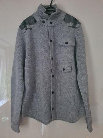 PME Legend Strickjacke, Herren, Grösse: L, Grau, Top Zustand