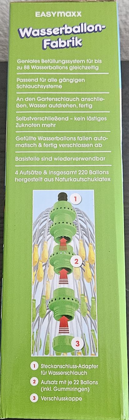 Giocattoli: Wasserballon-Fabrik "Neu" – Nuovo e nell'imballaggio originale da Uster venduto da esko.swiss 2
