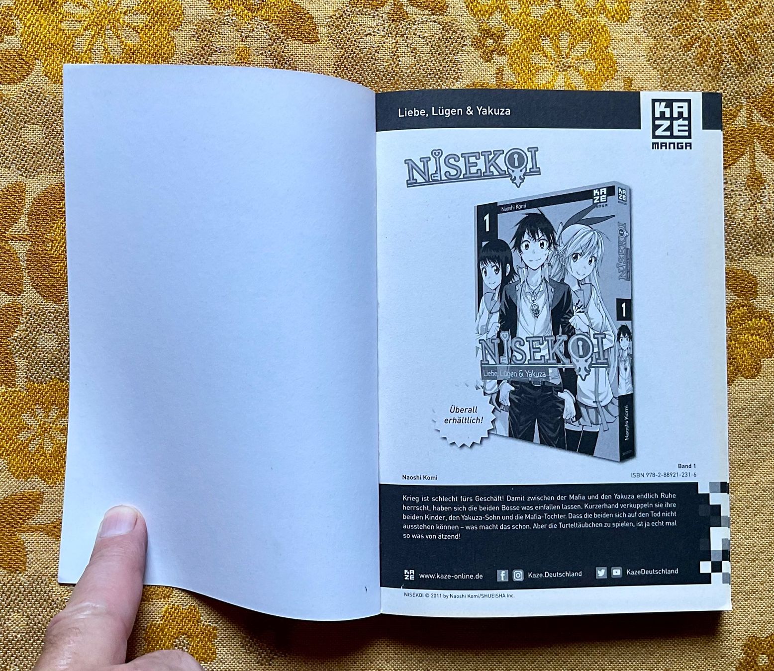 Fumetti: Manga Comic Band Nr 1 von 2018 – Usato da Endingen venduto da nathan05 2