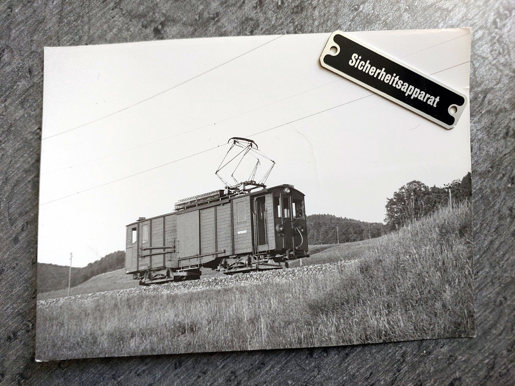 Cartoline postali: WSB Gepäcktriebwagen - Foto – Usato da Schönenwerd venduto da Steidi