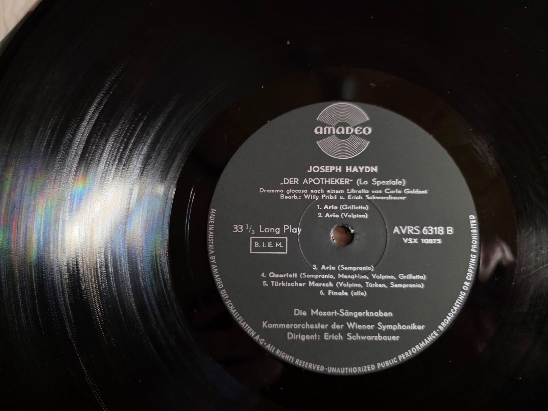 Dischi in vinile: Vintage LP Joseph Haydn - Der Apotheker – Usato da Walterswil BE venduto da Lonitti 5