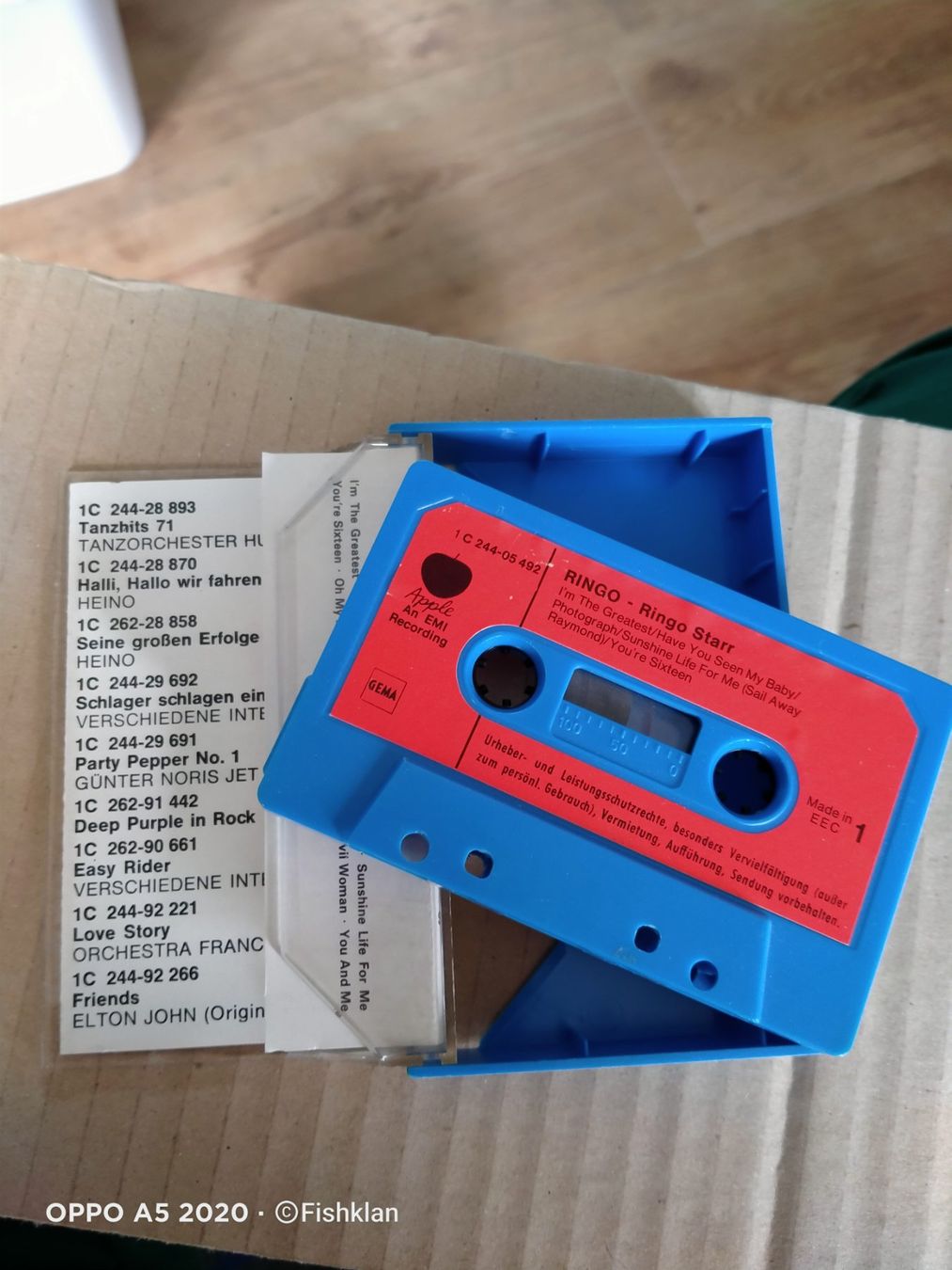 Musicassette: MC Musik Casette original / Ringo Starr – Usato da Küssnacht am Rigi venduto da WorthPoint 2