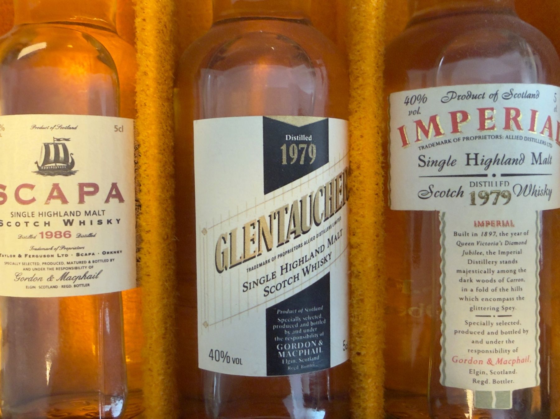 Spirituosen: Rarität: Degustationsset Gordon & MacPhail – Neu und originalverpackt aus Winterthur von Carpediem22 3