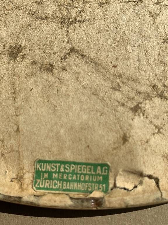 Poster & Bilder: Antikes Perlenstickerei Bild Pferd ca 1900 – Gebraucht aus Muri AG von cag733 4