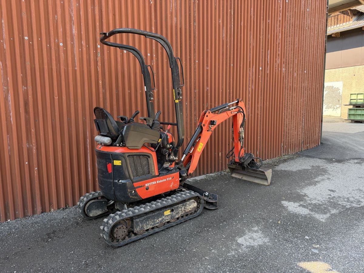 Kubota Bagger: Raupenbagger Kubota U10-5 – Gebraucht aus Buchs SG von werk96 1