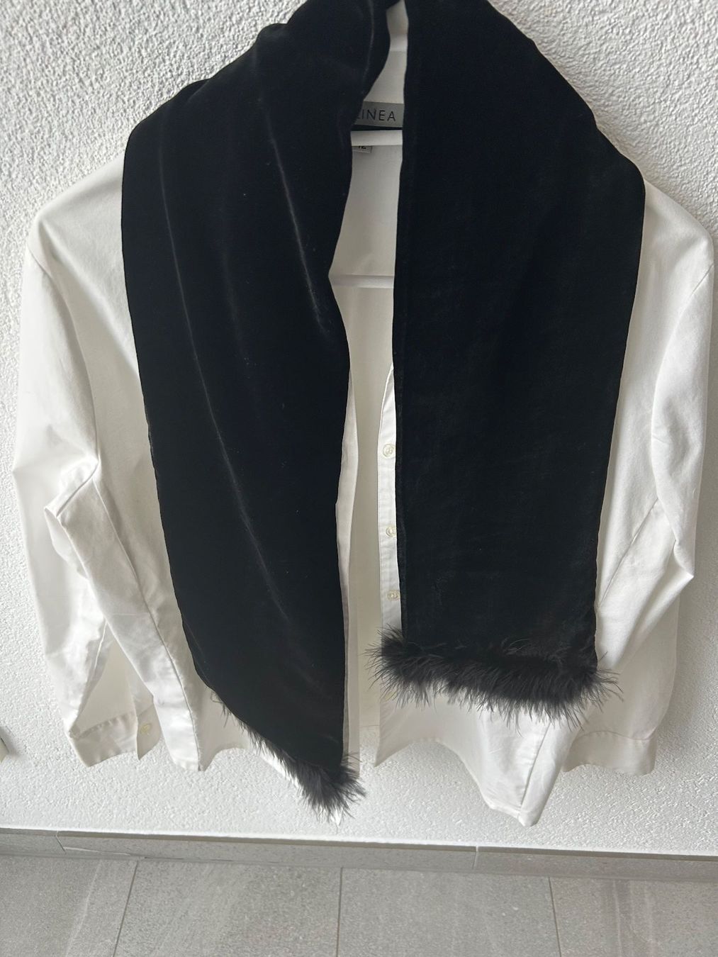 Foulard & Sciarpe: Festlicher Samtschal, "Fischbacher" – Nuovo (secondo la descrizione) da Eschenz venduto da glaro14 1
