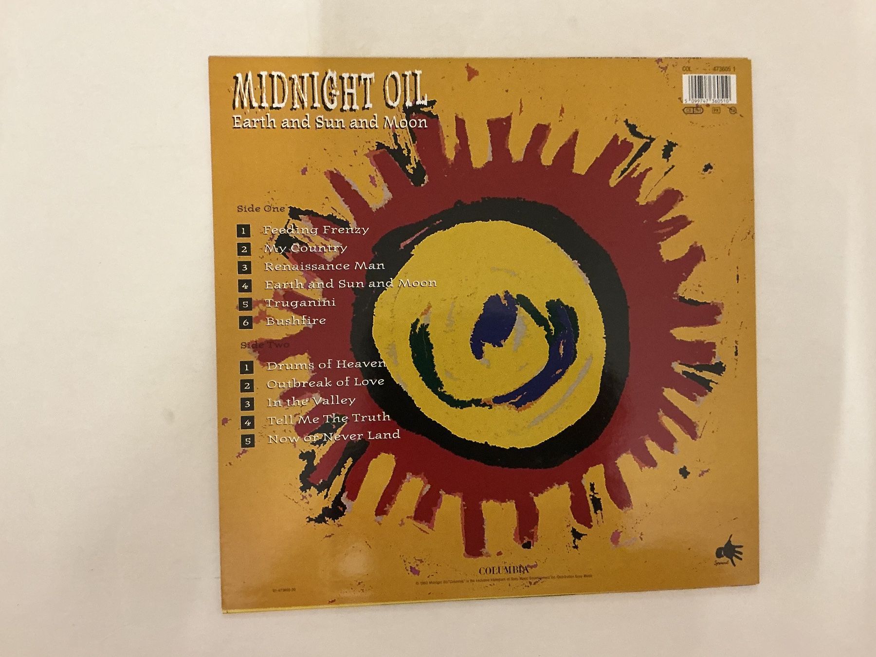 Vinyles: Midnight Oil LP - Earth Sun Moon – D'occasion à Winterthur par Tumko_7_Vinyl 1