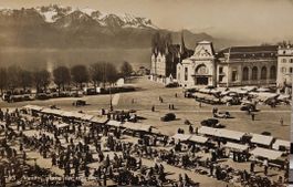 VEVEY - Place du Marché