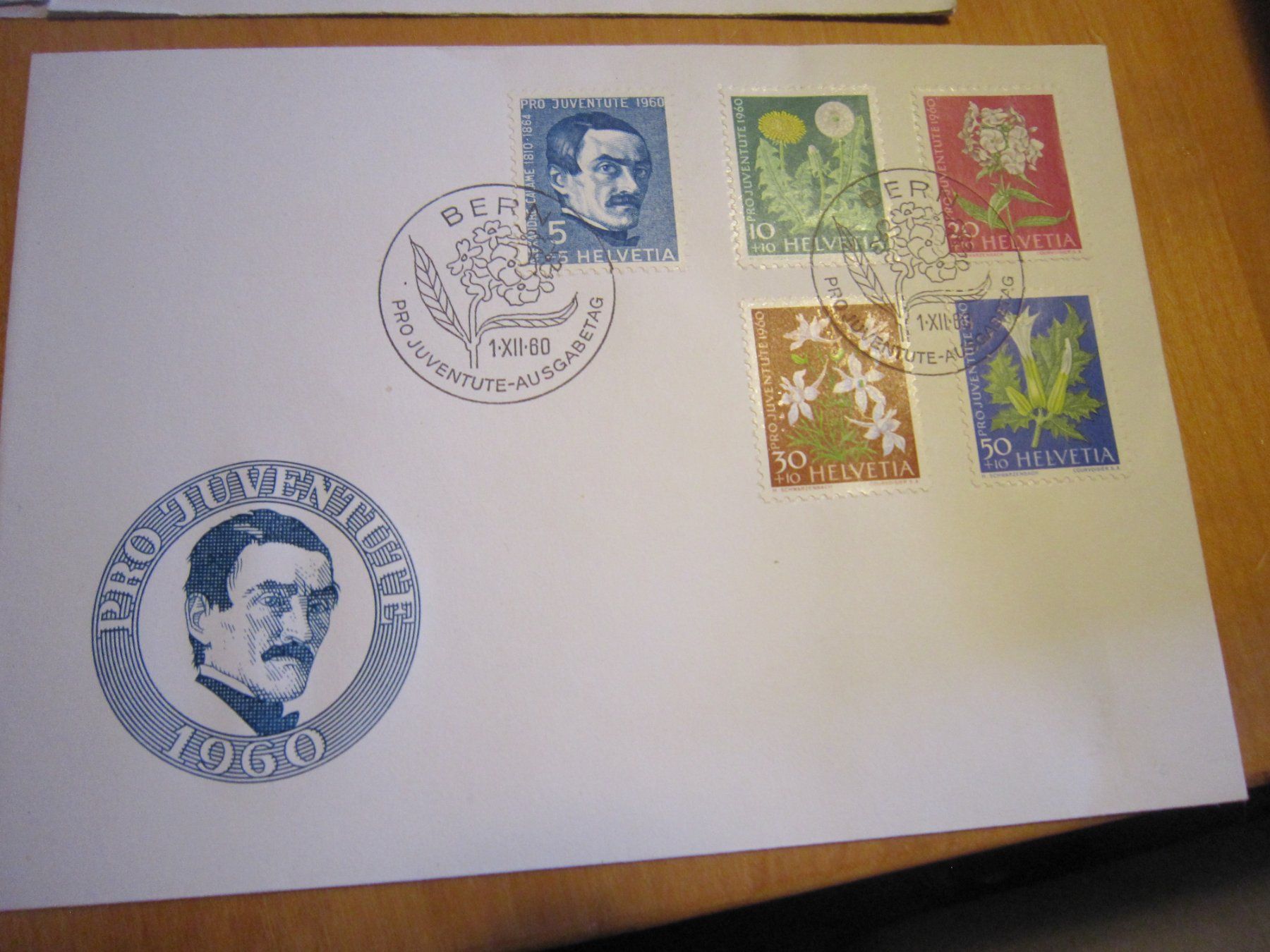 Tutti i francobolli: PJ 1960 FDC ohne Adresse – Usato da Gordola venduto da Polentaefung