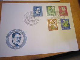 PJ 1960 FDC ohne Adresse