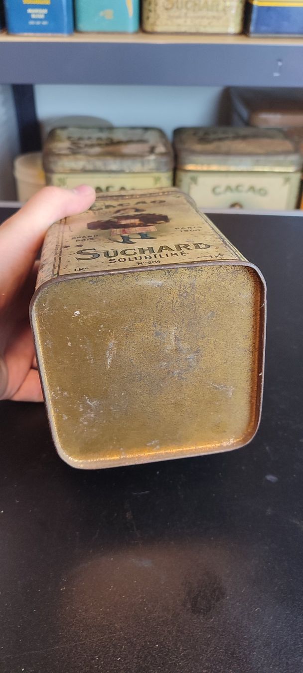 Suchard Barattoli: Wunderschöne Blechdose von Suchard Kussmädchen 2 17 cm – Usato da Gelterkinden venduto da MYSTOREFORYOU4460 5