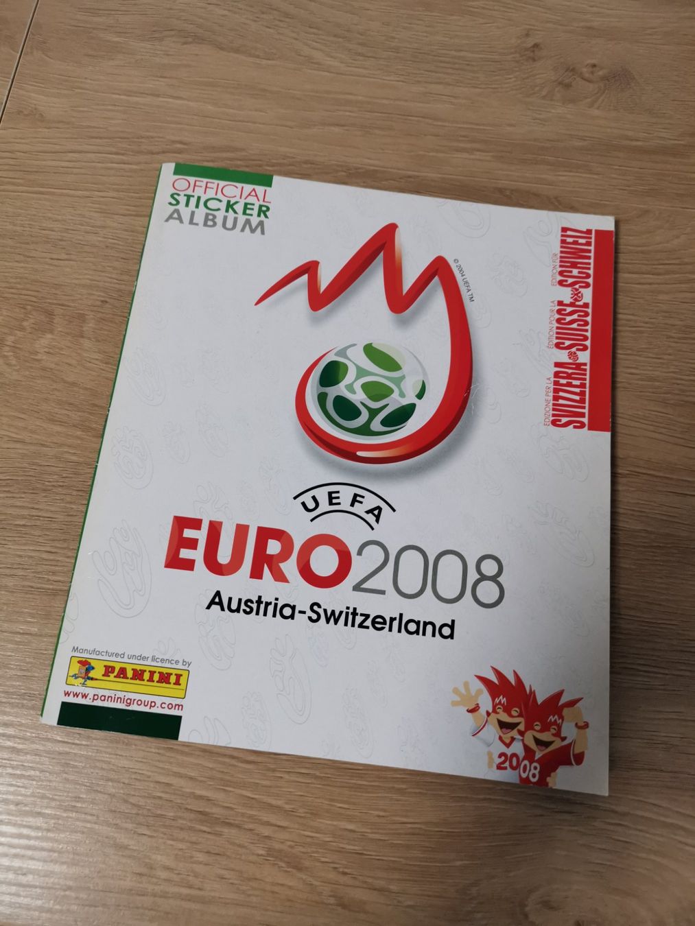 Panini Alben: Uefa Euro 2008 Austria-Switzerland – Gebraucht aus Haag (Rheintal) von Fausch1993